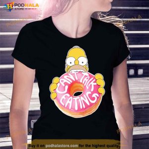 The Simpsons Homer Can't Talk Eating Shirt 2