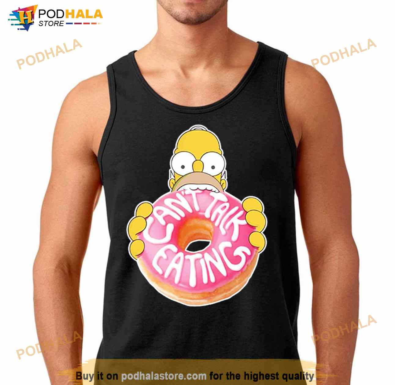 The Simpsons homer can’t talk eating Shirt The Simpsons homer can’t talk eating Shirt