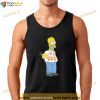 The Simpsons Homer Number 1 Dad Fathers Day Shirt