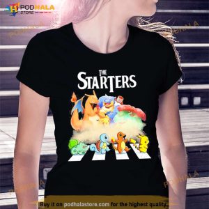 The Starters Pokemon Picachu T Shirt 2