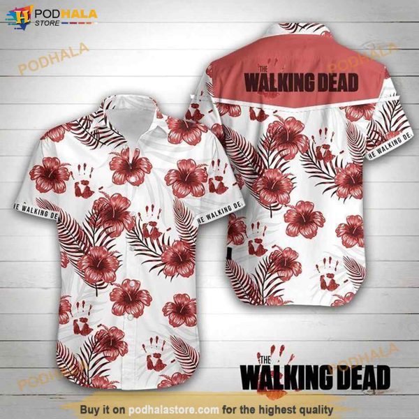 The Walking Dead Hawaiian Shirt, Funny Hawaiian Shirt