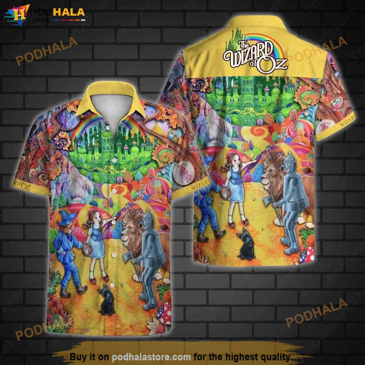 The Wizzard Of Oz Hawaiian Shirt, Funny Hawaiian Shirt The Wizzard Of Oz Hawaiian Shirt, Funny Hawaiian Shirt