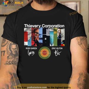 Thievery Corporation Rob Garza and Eric Hilton signature
