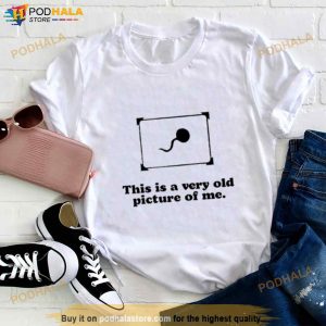 This Is A Very Old Picture Of Me Baby Shirt