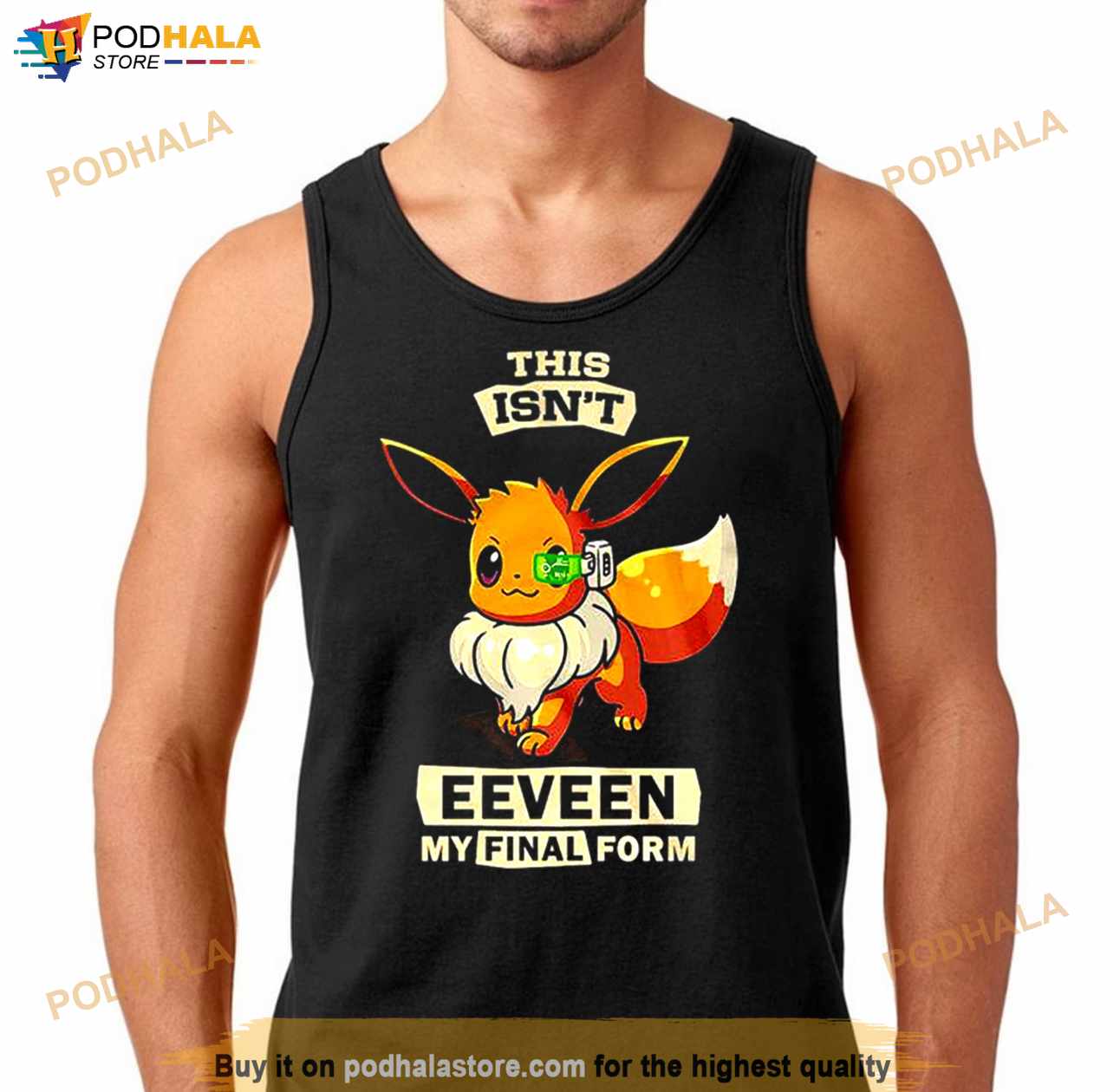 Eevee T-shirt Cute Big Eyes Eevee T-shirt