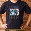 Tie Dye Senior 2023 Class Of 23 Graduation Men Teens Women Shirt