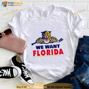Tiger We Want Florida Shirt