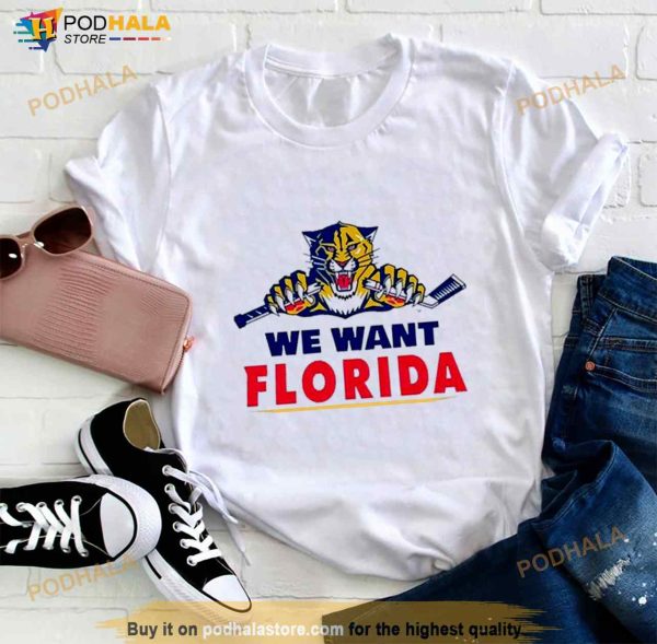 Tiger We Want Florida Shirt