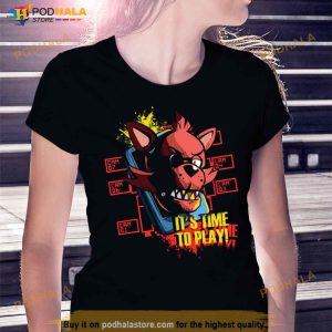 Time To Play Five Nights At Freddy's Shirt 2