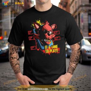 Time To Play Five Nights At Freddy's Shirt 3