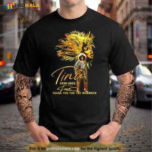 Tina 1939 2023 Thank You For The Memories Signature Shirt 2