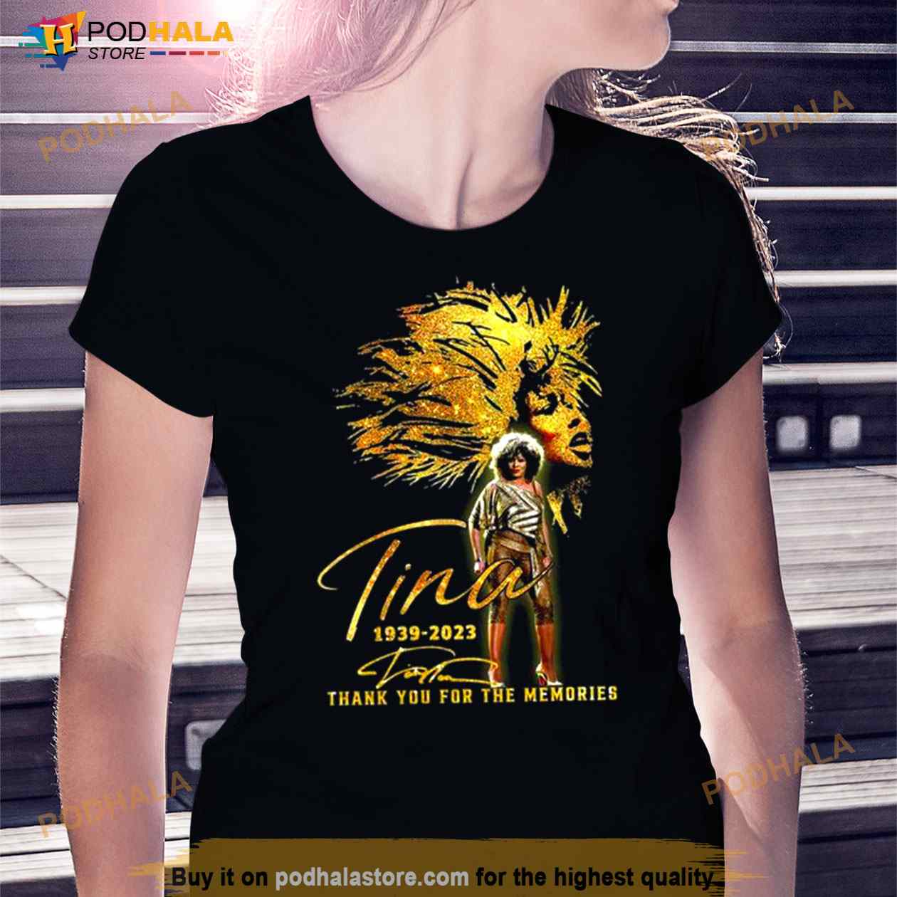 Tina 1939 2023 Thank You For The Memories Signature Shirt Tina 1939 2023 Thank You For The Memories Signature Shirt