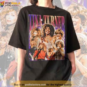 Tina Turner 70s Music Shirt Tina Turner Rip 1939 2023 Tshirt Rock N Roll Tee 2