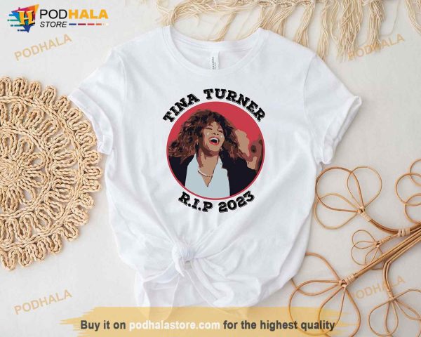 Tina Turner RIP 2023 Shirt, RIP 1939-2023 Shirt, Tina Turner Musical Souvenir Shirt