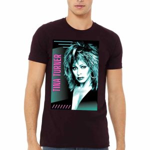 Tina Turner Shirt 1980s Retro Style Band Tee Vintage Aesthetic 3