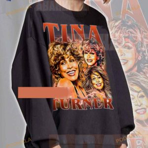 Tina Turner Shirt Vintage Homage Retro Tina Turner Tshirt Rip Rock N Roll Singer 2