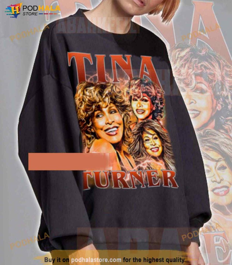 Tina Turner Shirt, Vintage Homage Retro Tina Turner Tshirt, RIP Rock N ...