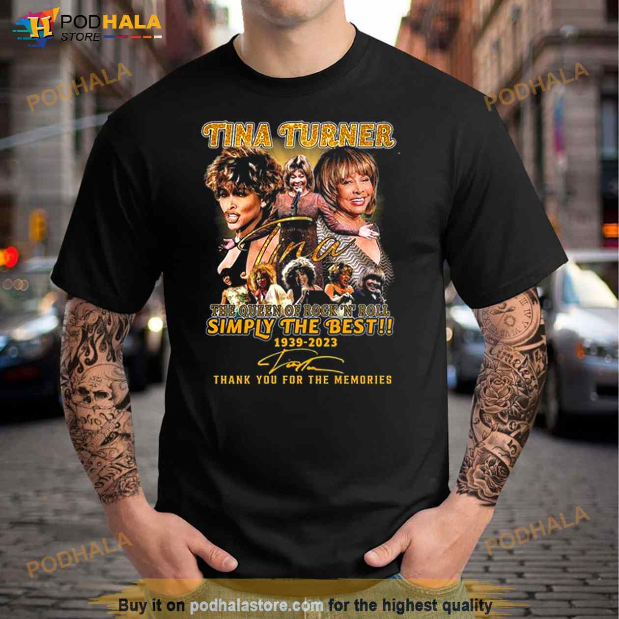 Tina 1939 2023 The Tina Turner Musical Shirt