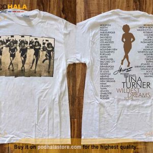 Tina Turner Tour 96 Shirt Wildest Dreams Tour T shirt 90s Concert Tee 2