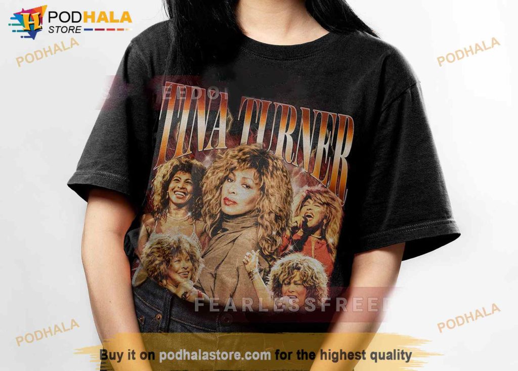 Vintage 1990s Tina Turner Bootleg Rap Tee Style good T-Shirt