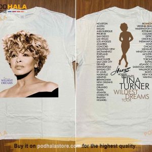 Tina Turner Wildest Dreams Tour 1996 Shirt, Tina Turner Tour '96 T-Shirt