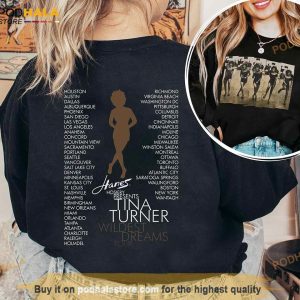 Tina Turner Wildest Dreams Tour 1996 Shirt, Tina Turner Tour Rock Music TShirt
