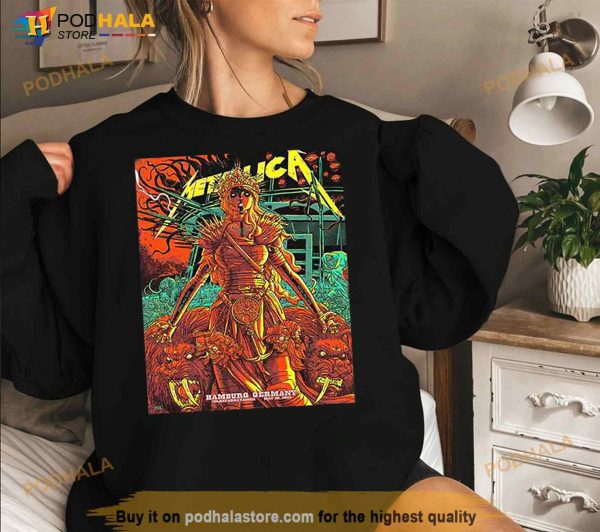 Tonight In Hamburg The M72 World Tour 2023 No Repeat Weekend Metallica Fan Gifts T Shirt