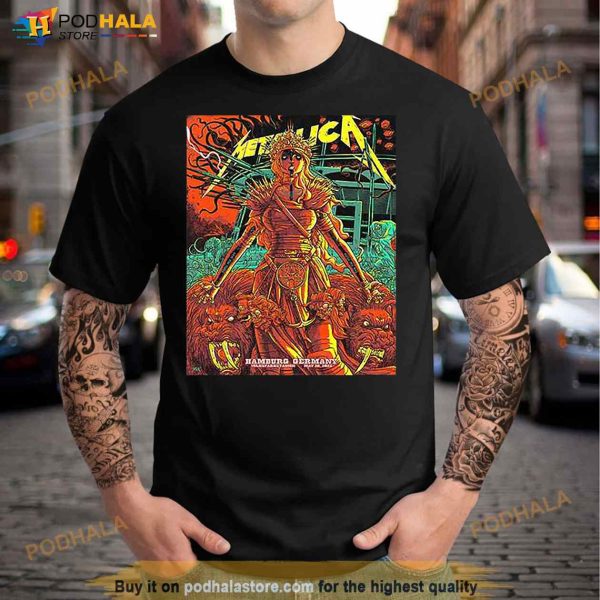 Tonight In Hamburg The M72 World Tour 2023 No Repeat Weekend Metallica Fan Gifts T Shirt