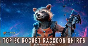 Top 30 Rocket Raccoon Shirts for Marvel Fans Style Meets Superhero