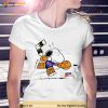 Top Peanuts Snoopy Goalie Usa Hockey Shirt