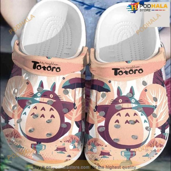 Totoro Adult Size Crocs Clog Shoes