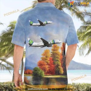 Transavia Boeing 737 700 Aloha Hawaiian Shirt 2