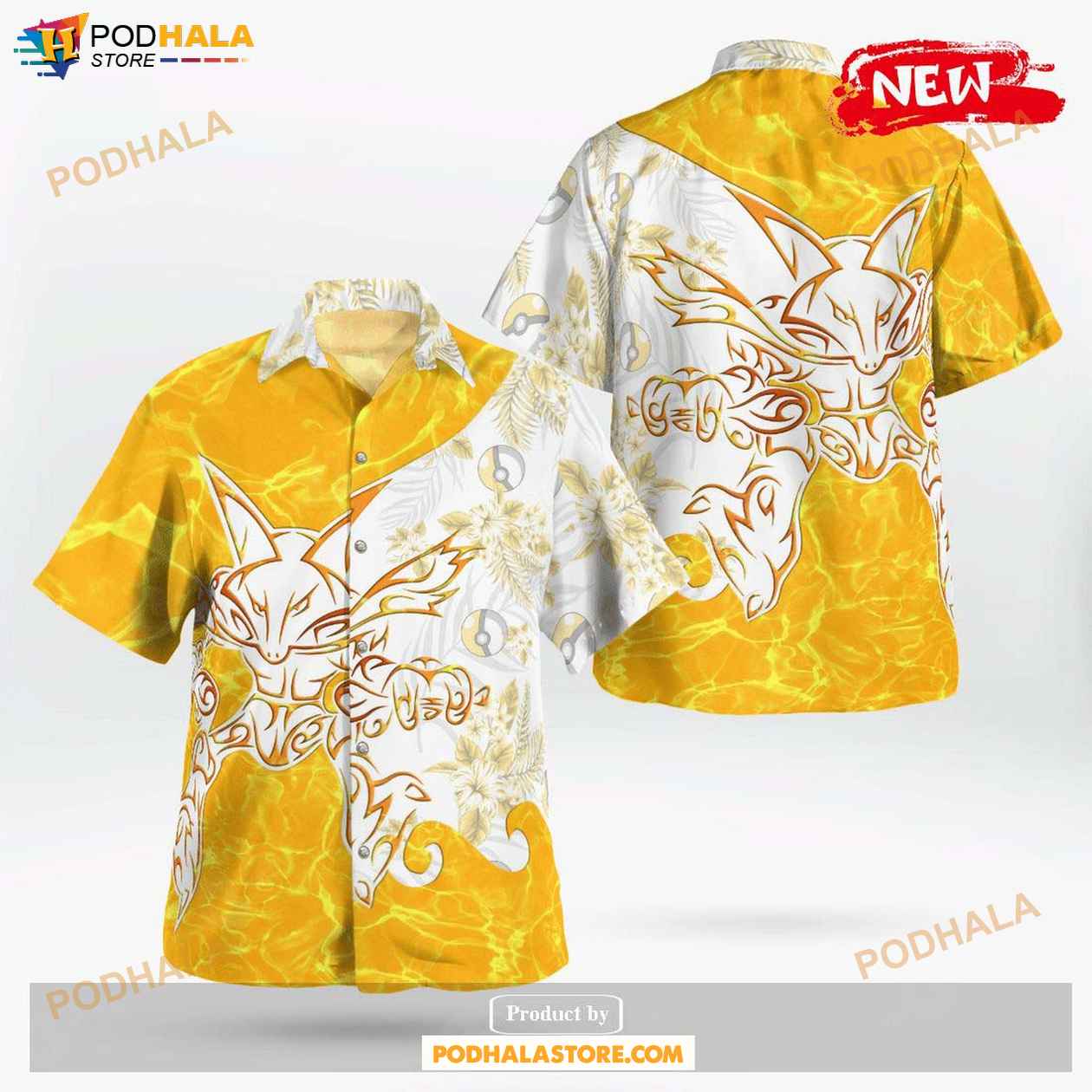 Tribal Alakazam Design Hawaiian Shirt, Tropical Shirt for Women Men Tribal Alakazam Design Hawaiian Shirt, Tropical Shirt for Women Men
