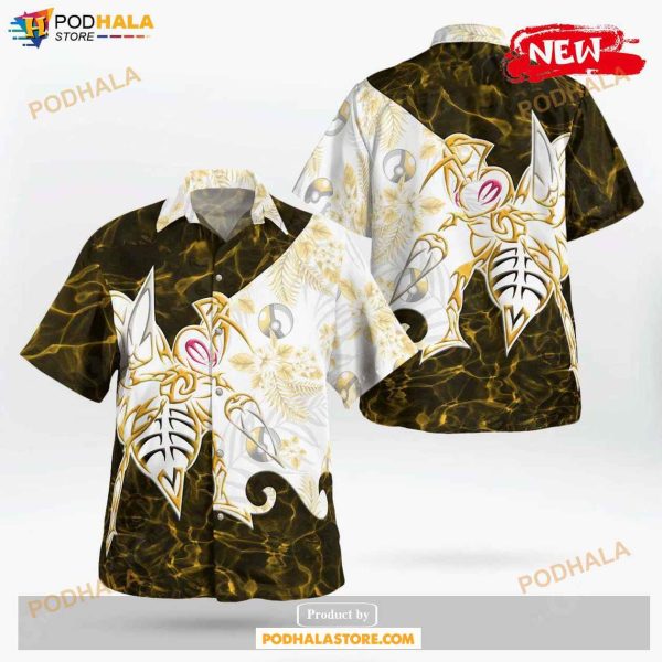 Tribal Beedrill Design Hawaiian Shirt, Tropical Shirt for Women Men