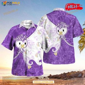 Tribal Drifloon Design Hawaiian Shirt, Tropical Shirt for Women Men