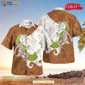 Tribal Meloetta Design Hawaiian Shirt, Tropical Shirt for Women Men