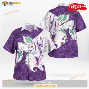 Tribal Noivern Design Hawaiian Shirt, Tropical Shirt for Women Men