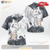 Tribal Rhydon Design Hawaiian Shirt, Tropical Shirt for Women Men
