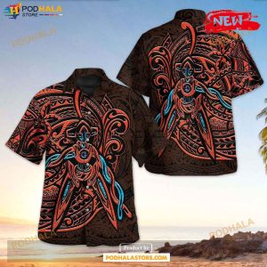 Tribal Venusaur Design Hawaiian Shirt, Tropical Shirt for Women Men