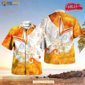 Tribal Victini Design Hawaiian Shirt, Tropical Shirt for Women Men