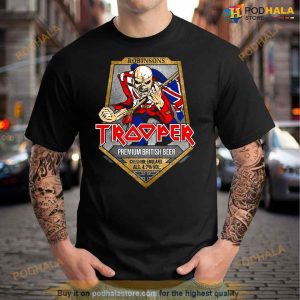 Trooper Beer T Shirt 2