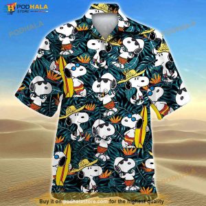 Dallas Cowboys Summer Hawaiian Shirt, Funny Snoopy Hawaiian Style