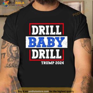 Trump 2024 Drill Baby Drill Kids Shirt 2