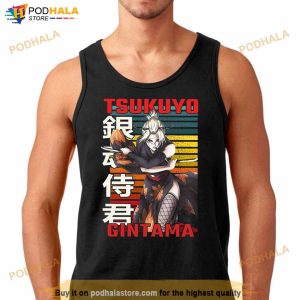 Tsukuyo GinTama Anime Retro Design Shirt