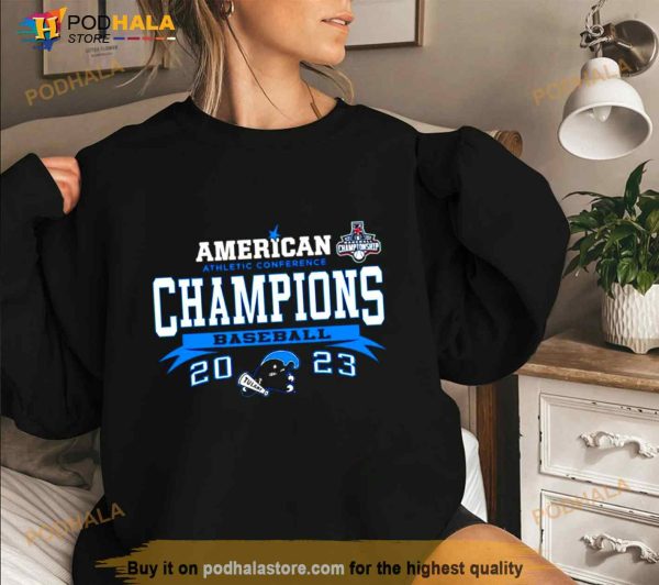 Tulane Green Wave 2023 AAC Baseball Conference Tournament Champions Shirt