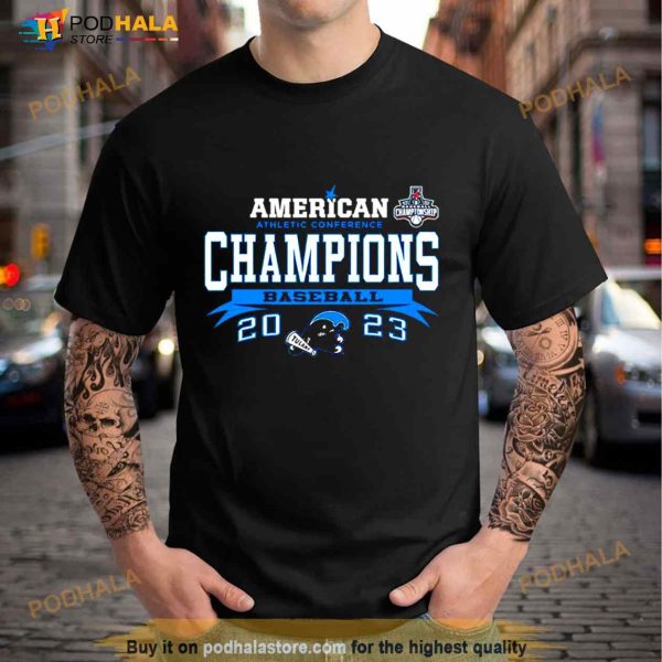 Tulane Green Wave 2023 AAC Baseball Conference Tournament Champions Shirt