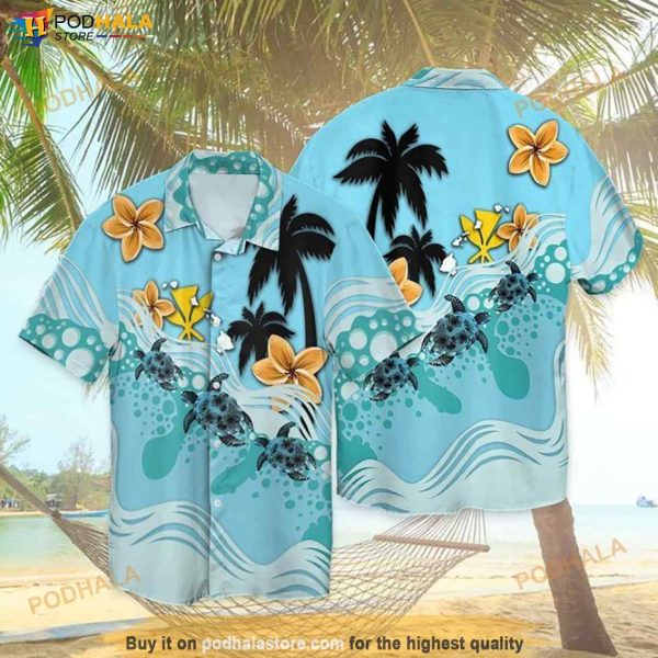 Turtles In The Sea Hawaiian Shirt, Aloha Shirt