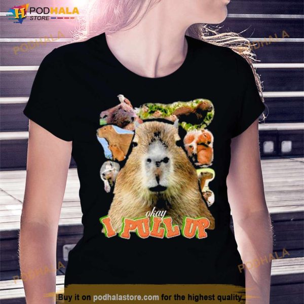 Twitch’s Toilet Paper Okay I Pull Up Capybara Shirt