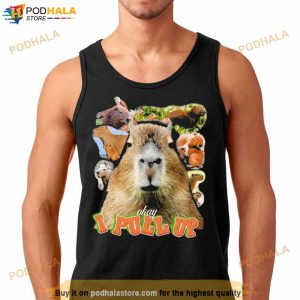 Twitch's Toilet Paper Okay I Pull Up Capybara Shirt 3