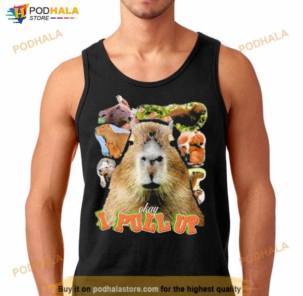Twitch’s Toilet Paper Okay I Pull Up Capybara Shirt